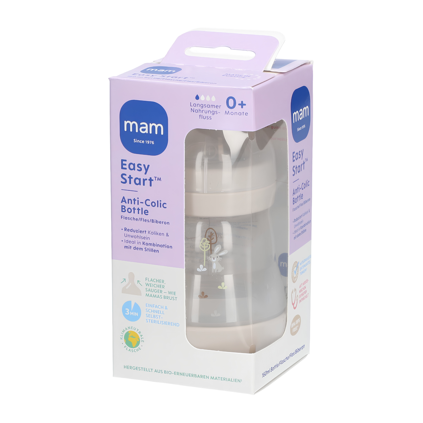 MAM Easy Start zuigfles anti-colic - 160 ml mix