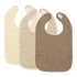 MEYCO Set 3 slabben badstof - 26 x 31 cm - naturel / sand / taupe