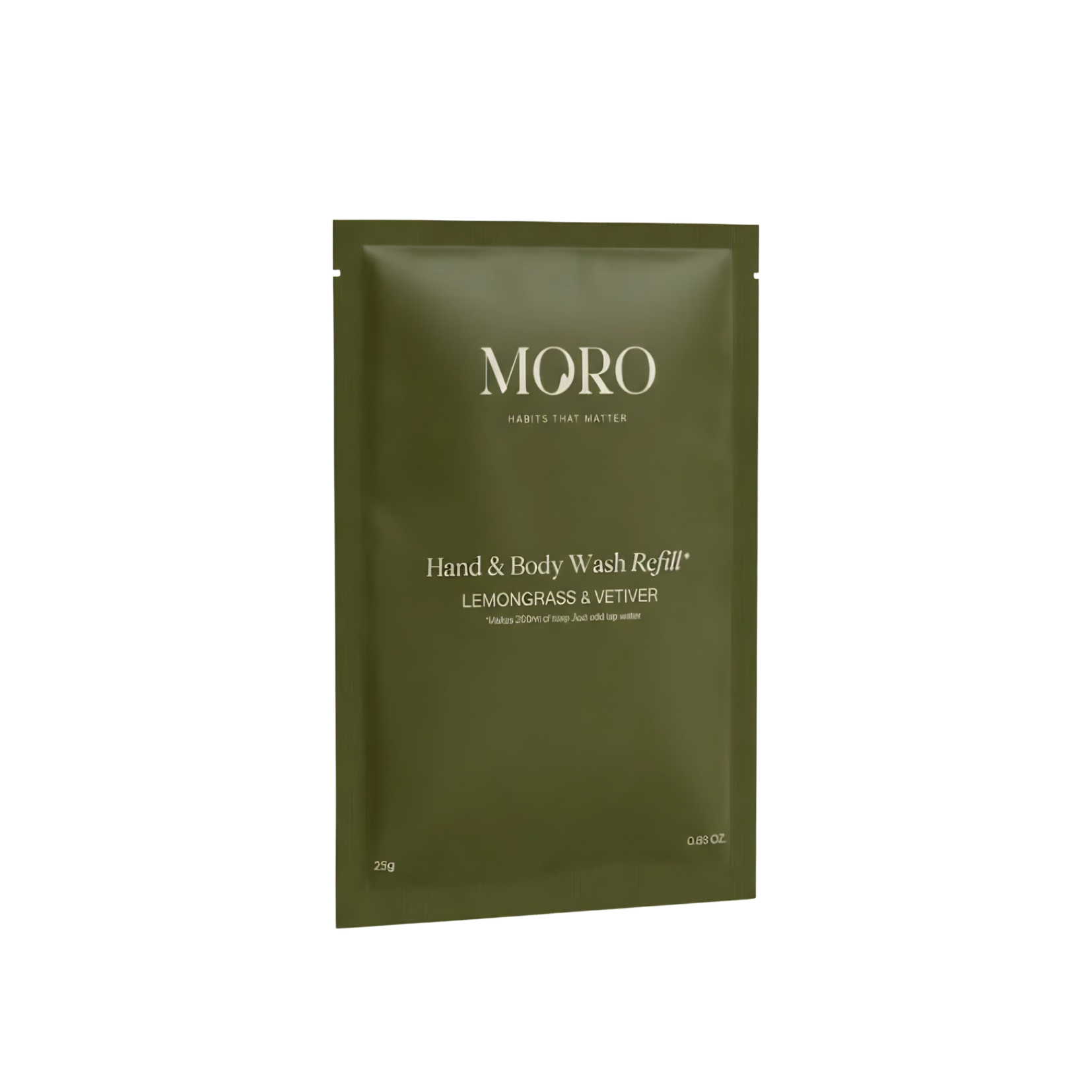 MORO vulling douchegel - lemongrass & vetiver