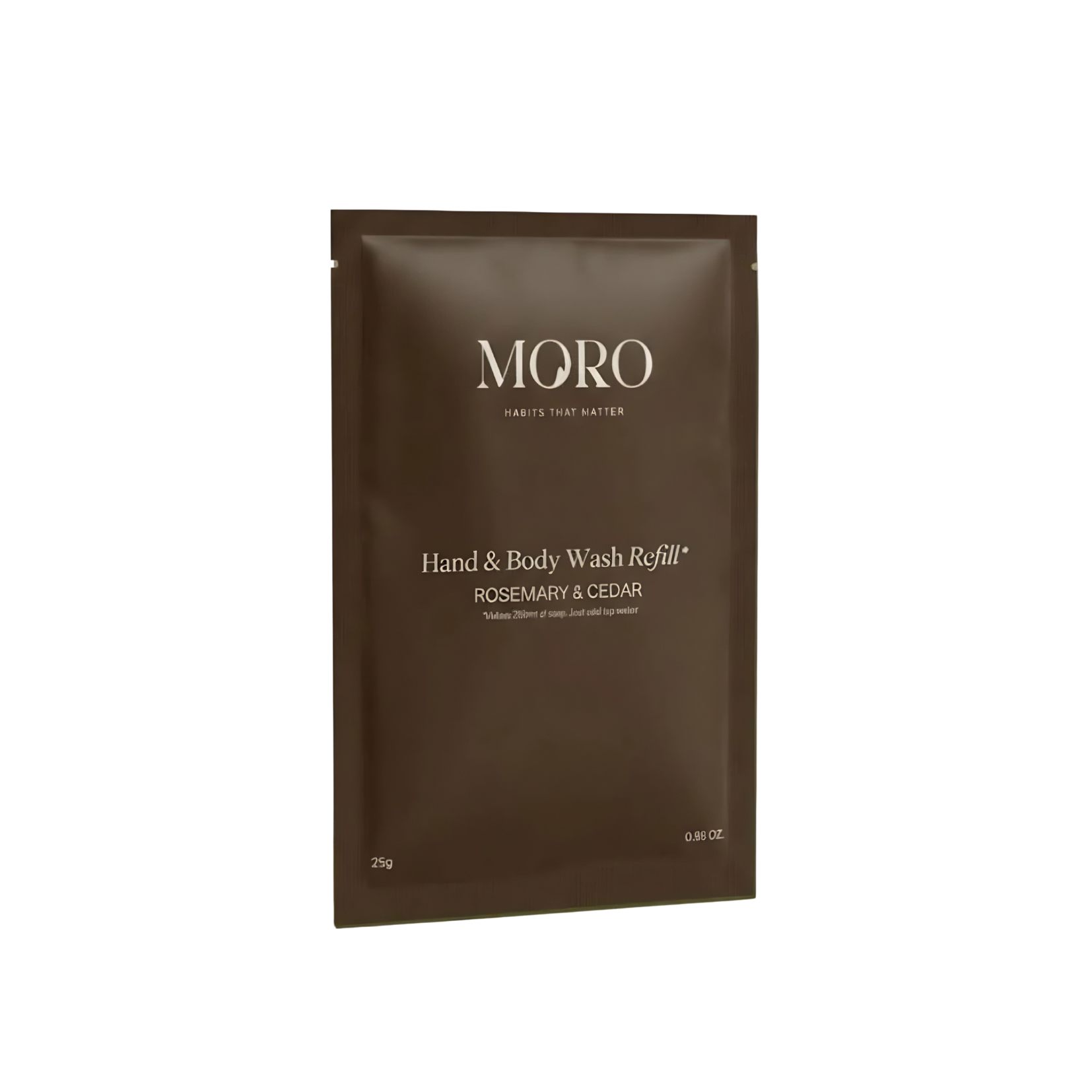 MORO vulling douchegel - rosemary & cedar