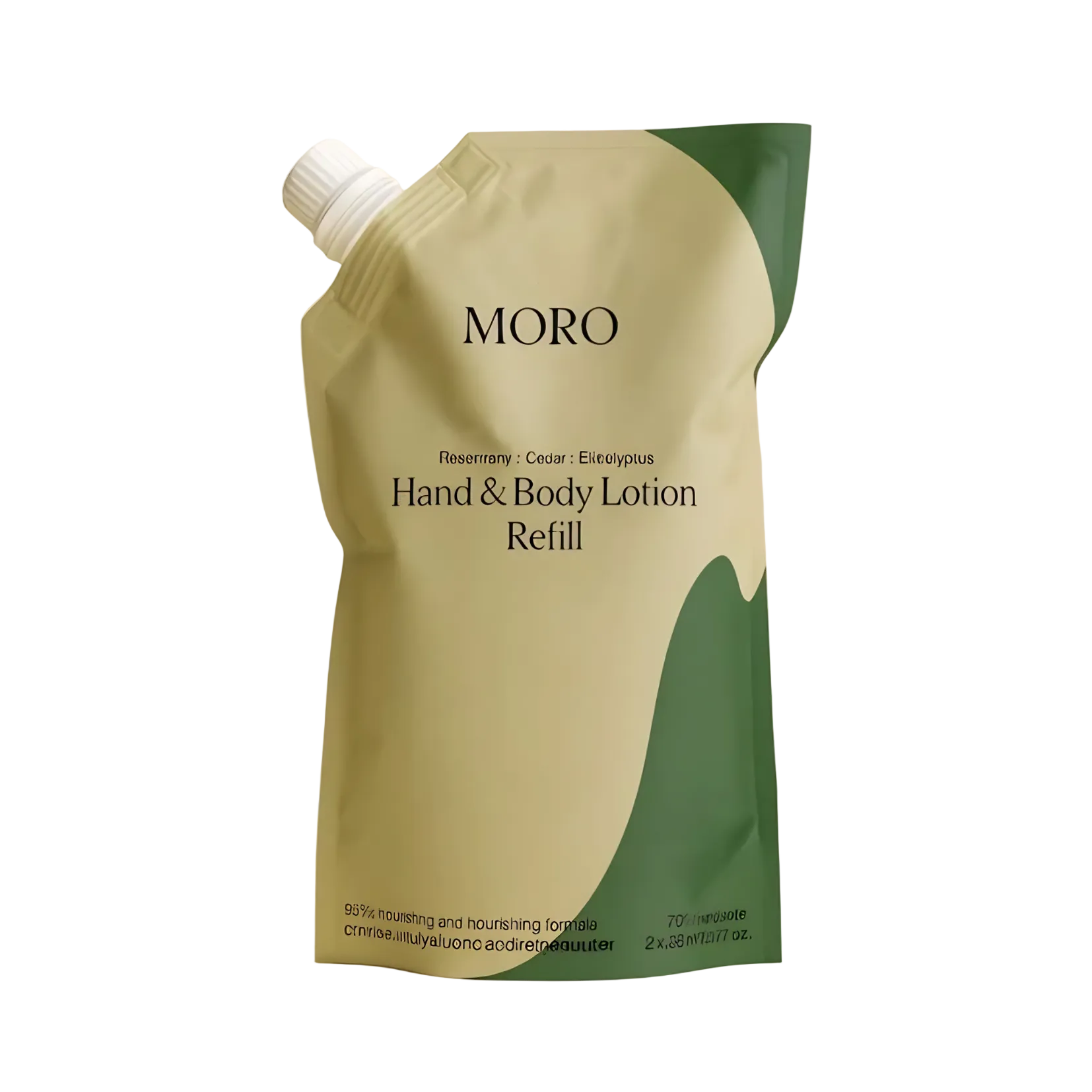 MORO vulling hand- en bodylotion - rosemary & cedar