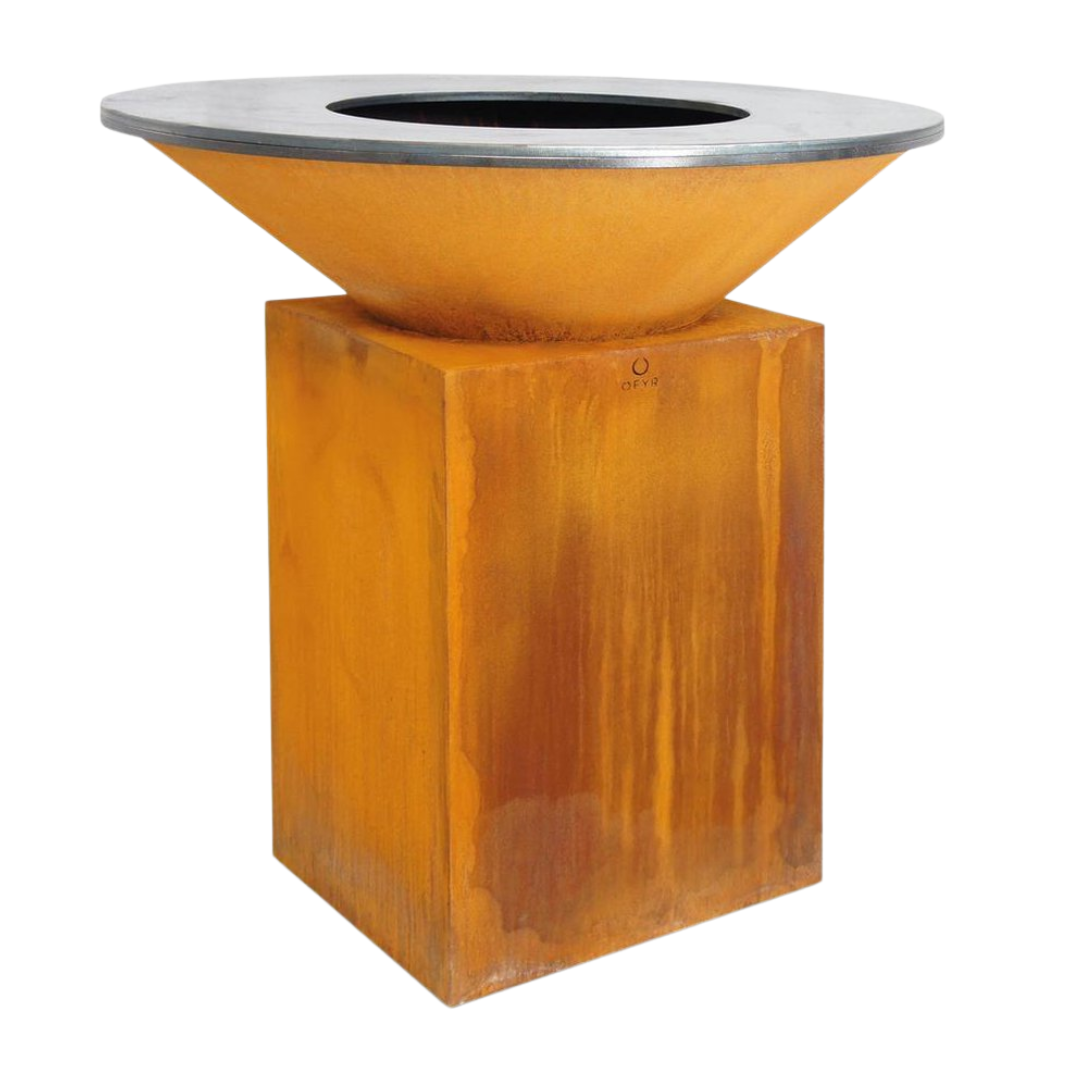 OFYR - Classic 100/100 cortenstaal roest barbecue/ vuurschaal