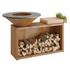 OFYR Island Corten Teak Wood 85