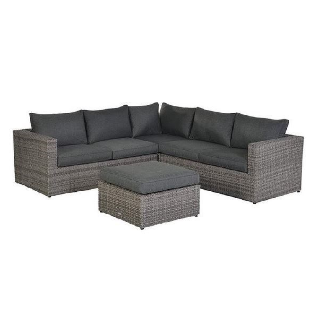 ORANGEBIRD Loungeset 4dlg - vintage grey / reflex black  TU