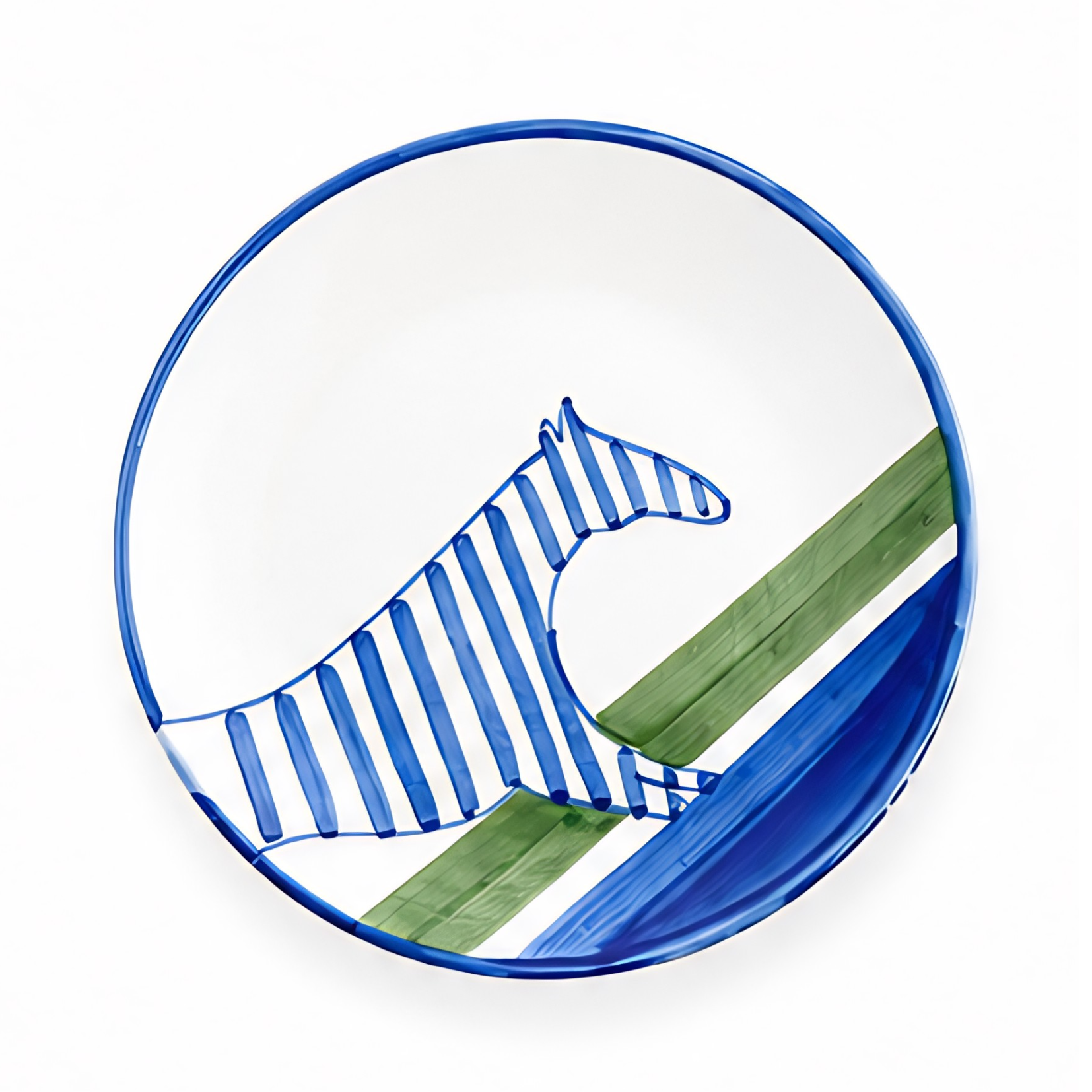 VAL POTTERY Waregem Koerse - bordenset