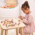 TICKIT Houten rijg juwelen - 36st. 33074075