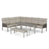 TIERRA OUTDOOR Antonio loungeset hoeksalon - dining twinkle met tafel en bank