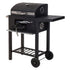 VAGGAN BBQ houtskool rechthoekig - mat zwart barbecue grillopp. 44x32cm