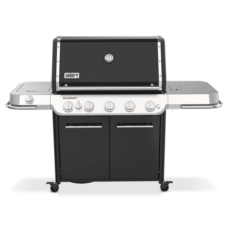 WEBER Summit - GRATIS THUISLEV.- FS38 E gas barbecue - zwart