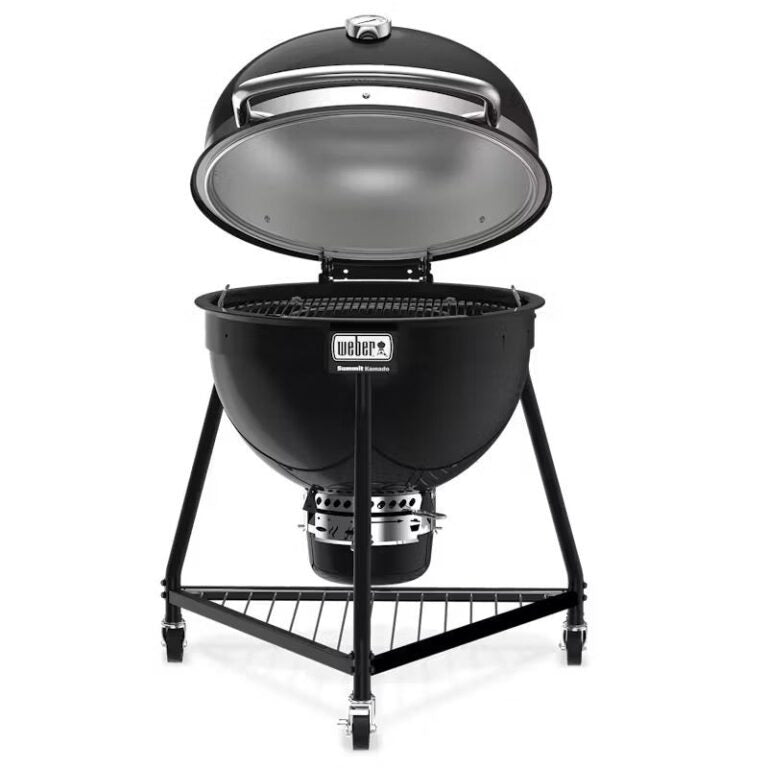 WEBER Summit Kamado houtskool barbecue - met verstelbaar rooster H114xB88xD91cm